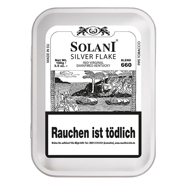 Solani Pfeifentabak Silver Flake Blend 660 Box Solani Pfeifentabak Silver Flake Blend 660 Box