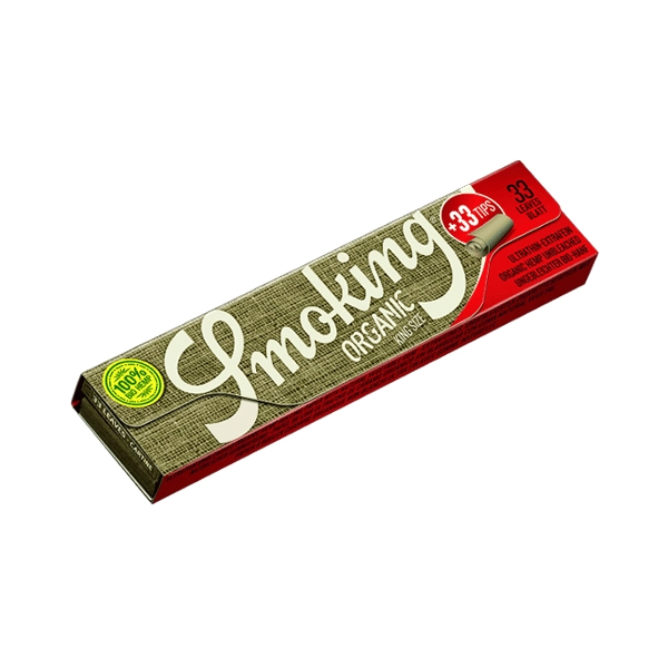 smoking-blaettchen-organic-king-size-33-blatt-tips