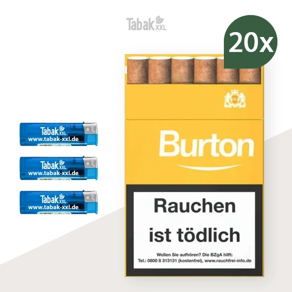 20x-burton-zigarillos-gold-gelb-l-mit-naturdeckblatt-vanilla-+-3x-elektro-feuerzeuge 20x-burton-zigarillos-gold-gelb-l-mit-naturdeckblatt-vanilla-+-3x-elektro-feuerzeuge