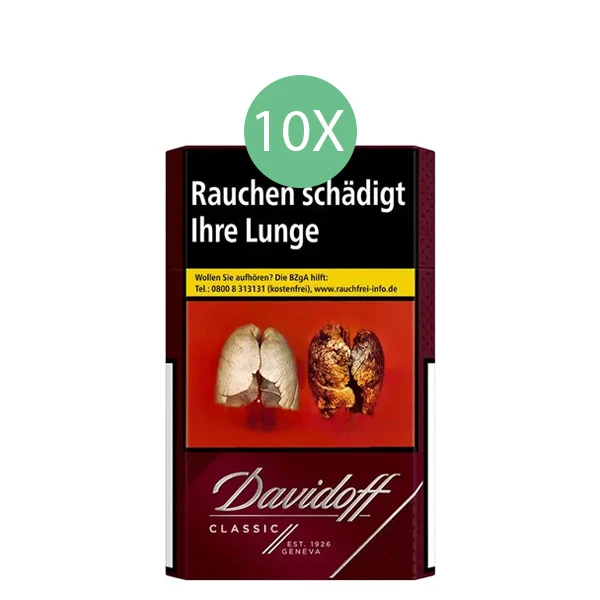 Davidoff Zigaretten Classic Original Pack Stange