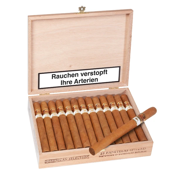 villiger dominican selection zigarren panetela detail