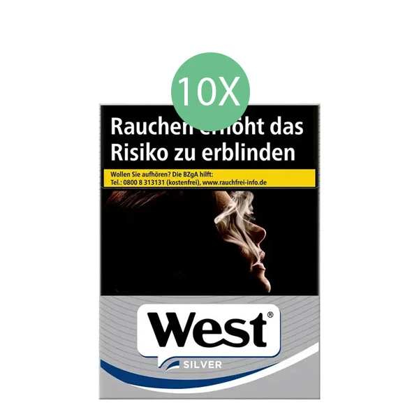 West Zigaretten Silver XL Stange