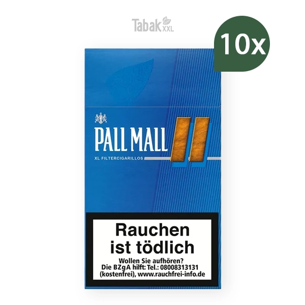 pall mall zigarillos blau xl mit filter stange