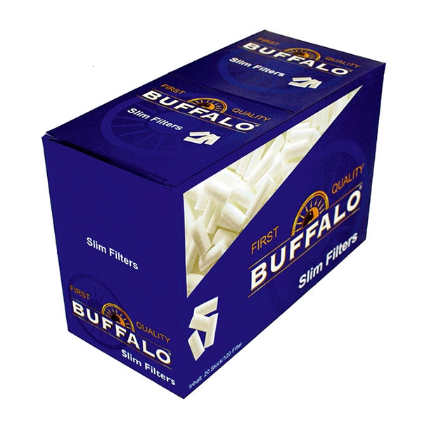 Buffalo Slim Filter 15 x 6 mm 20er Box Buffalo Slim Filter 15 x 6 mm 20er Box