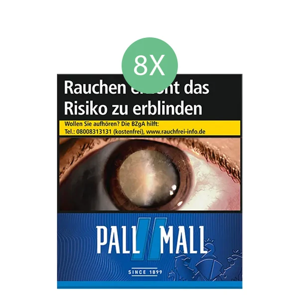 Pall Mall Zigaretten Blue Super Stange