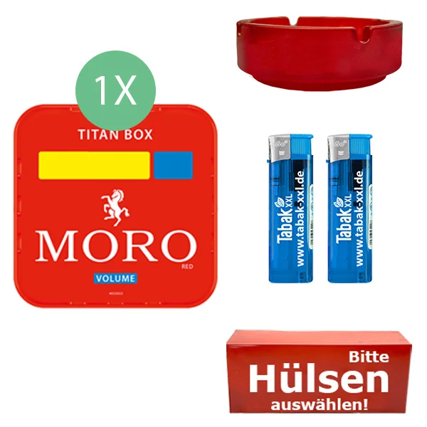 1 x moro titan box mit mini asche