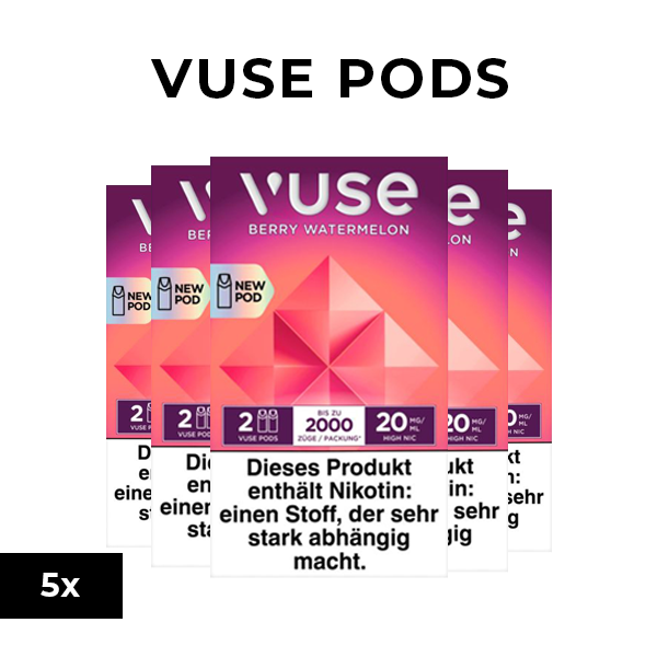 5x VUSE Pods berry watermelon5x VUSE Pods berry watermelon