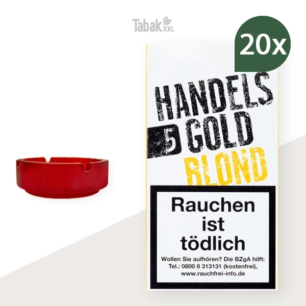 20x-handelsgold-zigarillos-blond-xs-vanille-+-1x-aschenbecher