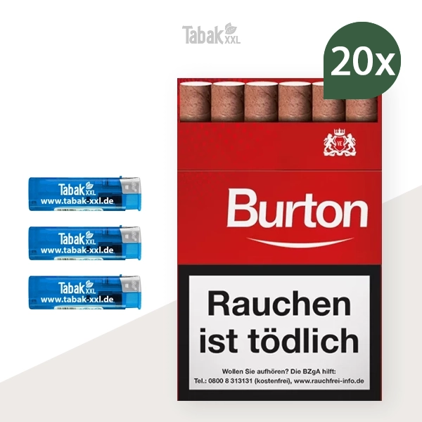 20x-burton-zigarillos-original-rot-l-mit-naturdeckblatt-vanilla-+-3x-elektro-feuerzeuge 20x-burton-zigarillos-original-rot-l-mit-naturdeckblatt-vanilla-+-3x-elektro-feuerzeuge