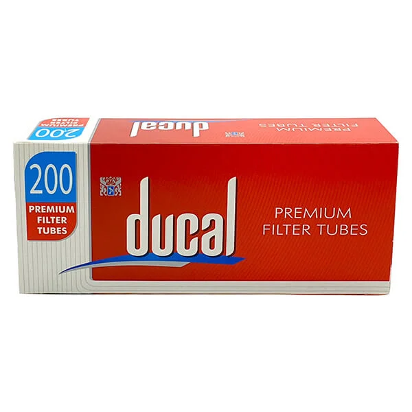 Ducal Premium Filterhülsen Rot 200er Packung