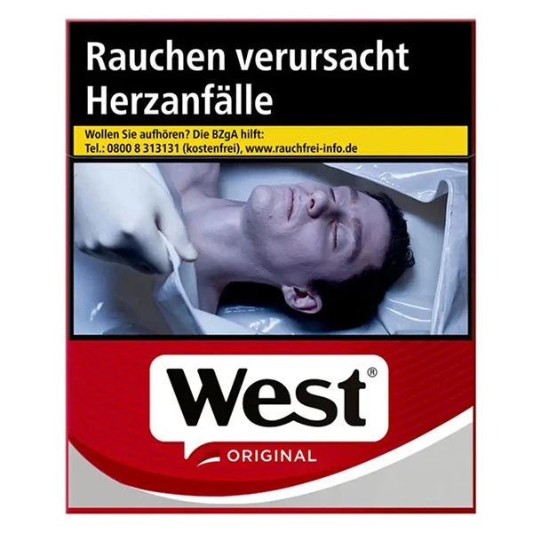 West Zigaretten Original Red 2XL West Zigaretten Original Red 2XL