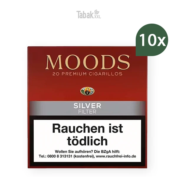 moods zigarillos silver m mit filter stange moods zigarillos silver m mit filter stange