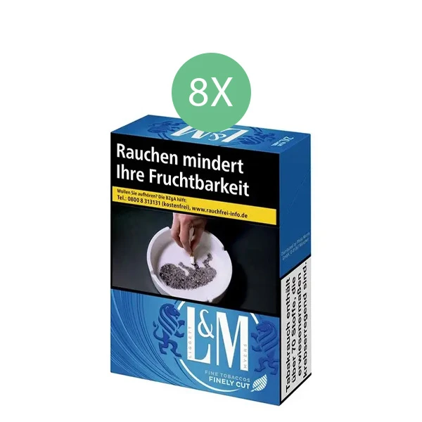 L&M Zigaretten Blue Label XL Stange L&M Zigaretten Blue Label XL Stange