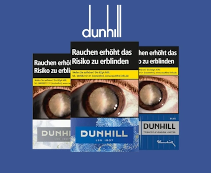 Dunhill Zigaretten mit weißem Filter