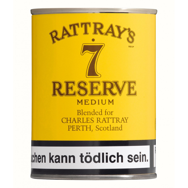 rattrays pfeifentabak british selection box 7 reserve