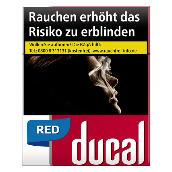 Die Ducal Red Zigaretten in XL