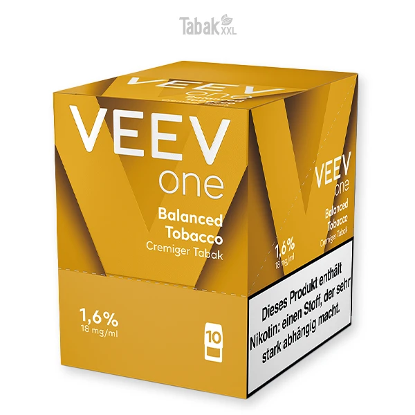 veev-one-pods-e-zigarette-balanced-tobacco-18-mg-einweg-multipack-5x2-pods veev-one-pods-e-zigarette-balanced-tobacco-18-mg-einweg-multipack-5x2-pods