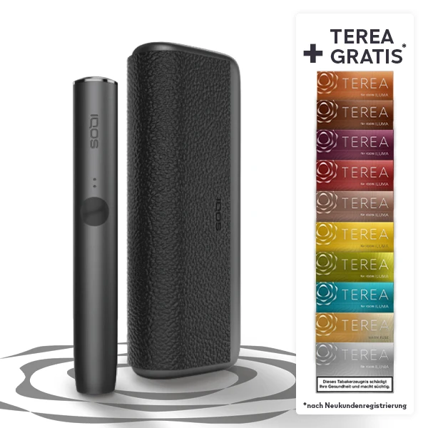 IQOS ILUMA PRIME Obsidian Black + bis zu 60 TEREA Sticks nach Registrierung* bei IQOS IQOS ILUMA PRIME Obsidian Black + bis zu 60 TEREA Sticks nach Registrierung* bei IQOS