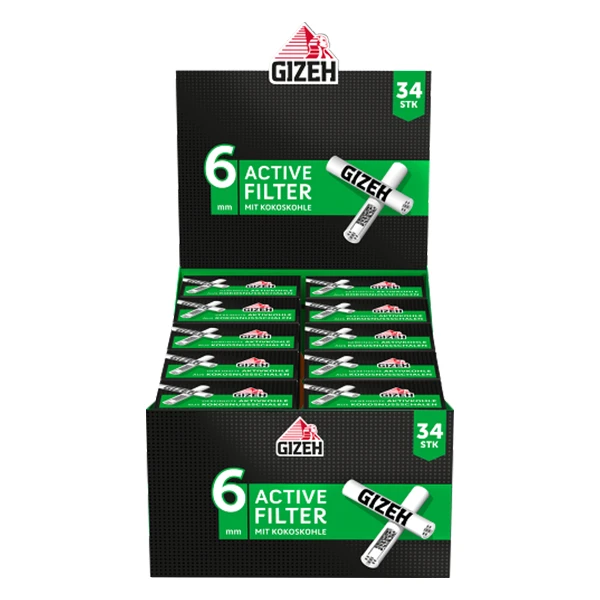 gizeh-black-active-filter-mit-kokoskohle-34-x-6-mm-10er-box-frontal gizeh-black-active-filter-mit-kokoskohle-34-x-6-mm-10er-box-frontal