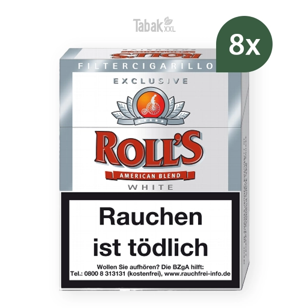 rolls zigarillos exklusive white m mit filter stange rolls zigarillos exklusive white m mit filter stange