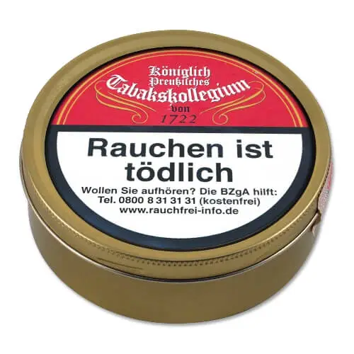 Königlich Preußisches Tabakskollegium Pfeifentabak Rot Königlich Preußisches Tabakskollegium Pfeifentabak Rot