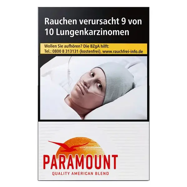 Paramount Zigaretten Red Original Pack Paramount Zigaretten Red Original Pack