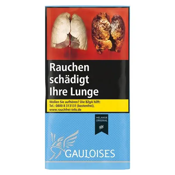 Gauloises Drehtabak Melange Original Blau Pouch Gauloises Drehtabak Melange Original Blau Pouch