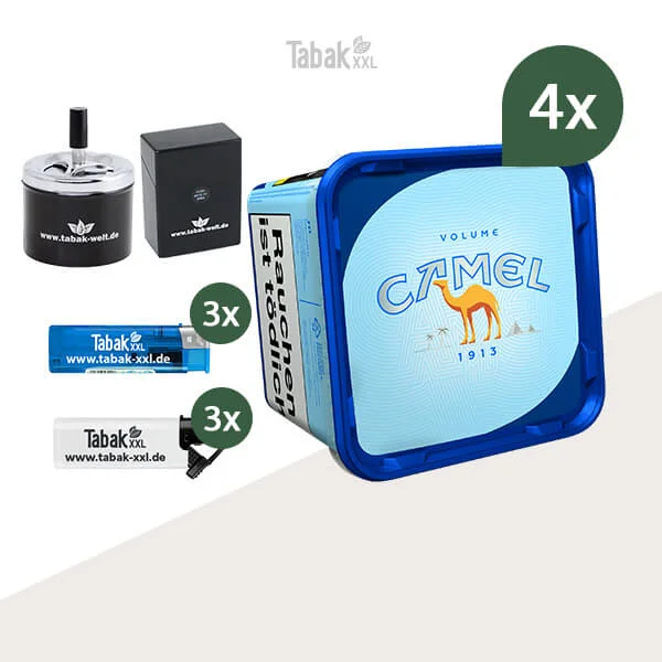 4x-camel-volumentabak-blue-eimer-mit-drehaschenbecher-xxl 4x-camel-volumentabak-blue-eimer-mit-drehaschenbecher-xxl