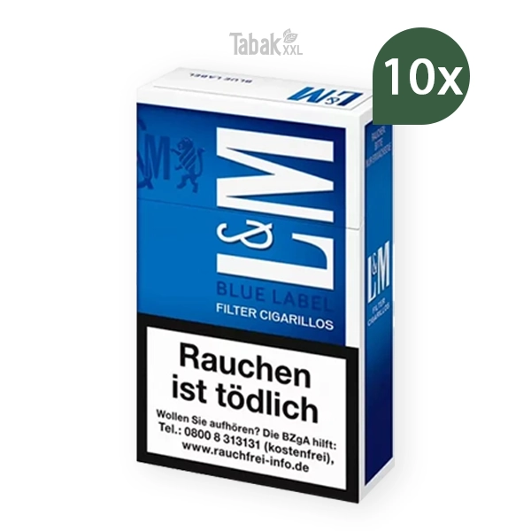 l m zigarillos blue label m mit filter stange stange l m zigarillos blue label m mit filter stange stange