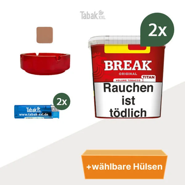 2x-break-titan-box-mit-waelbaren-huelsen-und -glasaschenbecher 2x-break-titan-box-mit-waelbaren-huelsen-und -glasaschenbecher