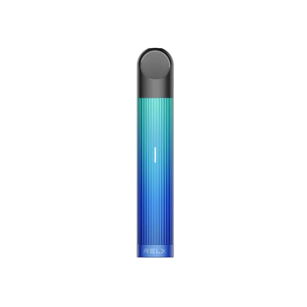 Relx E-Zigarette Essential Blue Glow 350 mAh Mehrweg Relx E-Zigarette Essential Blue Glow 350 mAh Mehrweg