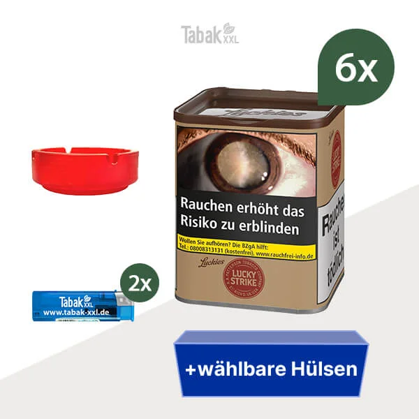 6x-Luckx-strike-tabak-wahlbaren-huelsen 6x-Luckx-strike-tabak-wahlbaren-huelsen