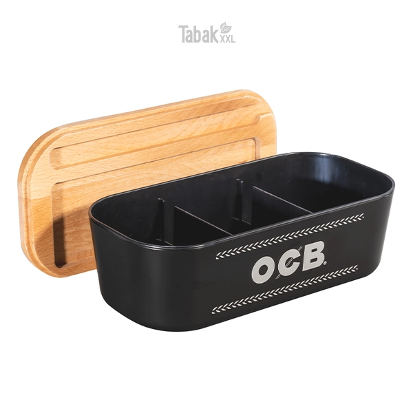 ocb-rolling-box-schwarz-mit-tray-offen ocb-rolling-box-schwarz-mit-tray-offen