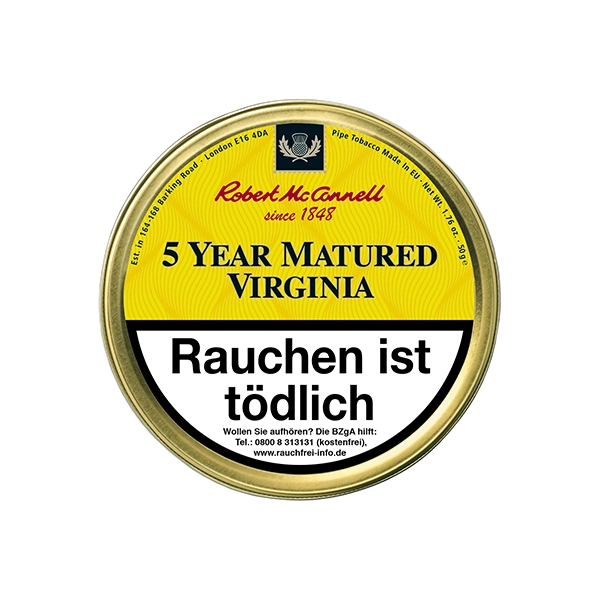 Robert McConnell Pfeifentabak Heritage Dose 5 Year Matured Virginia Robert McConnell Pfeifentabak Heritage Dose 5 Year Matured Virginia