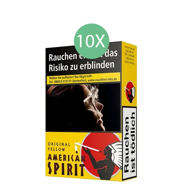 American Spirit Zigaretten Yellow Big Pack L Stange American Spirit Zigaretten Yellow Big Pack L Stange
