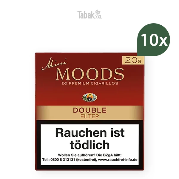 moods zigarillos mini m double filter stange moods zigarillos mini m double filter stange