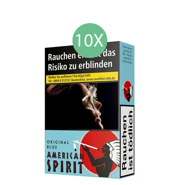 American Spirit Zigaretten Blue Big Pack L Stange American Spirit Zigaretten Blue Big Pack L Stange