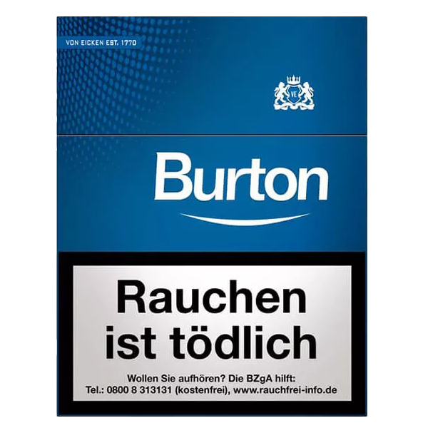 Burton Zigarillos Blue XL mit Naturdeckblatt