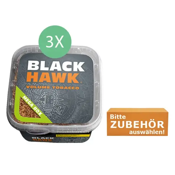 Black Hawk Tabak 2x Eimer mit wählbarem Zubehör