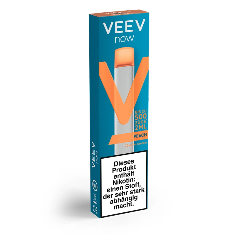 veev now peach Originalverpackung