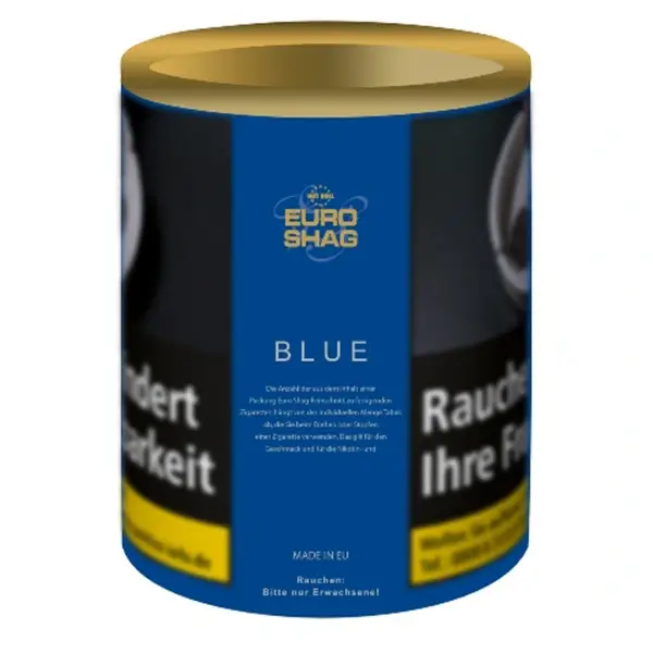Euro Shag Feinschnitt-Tabak Halfzware Shag Blue Dose Euro Shag Feinschnitt-Tabak Halfzware Shag Blue Dose