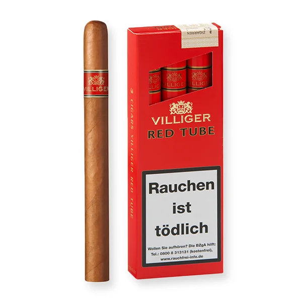 villiger red tube zigarren mit vanille villiger red tube zigarren mit vanille