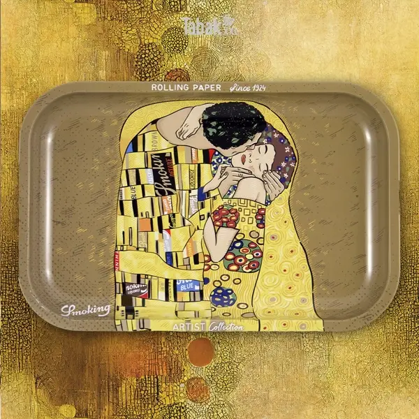 Smoking Tray Artist Collection Metall 28,5 x 18,5 cm Klimt Smoking Tray Artist Collection Metall 28,5 x 18,5 cm Klimt