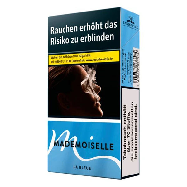 Mademoiselle Zigaretten Superslim La Bleue Mademoiselle Zigaretten Superslim La Bleue