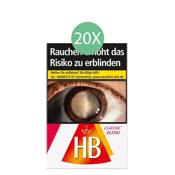 HB Zigaretten Classic Blend Big Pack Stange