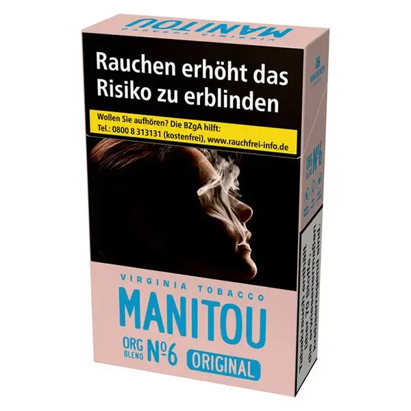 Manitou Zigaretten No.6 Pink Organic Blend Manitou Zigaretten No.6 Pink Organic Blend