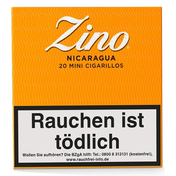 ZINO Mini Cigarillo Nicaragua Orange ZINO Mini Cigarillo Nicaragua Orange