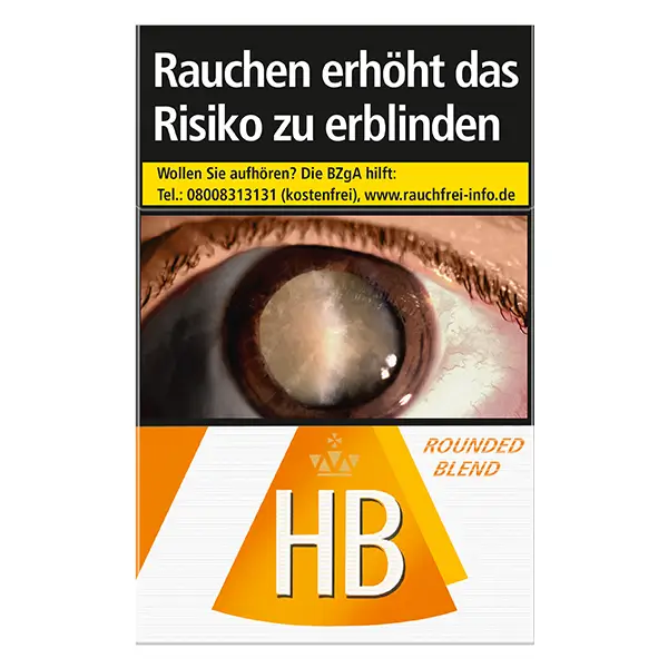 HB Zigaretten Rounded Blend Orange Original Pack HB Zigaretten Rounded Blend Orange Original Pack