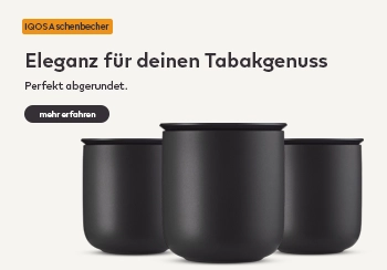 iqos aschenbecher schwarz mobil