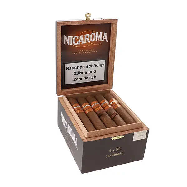 nicaroma zigarren 5x52 kiste detail nicaroma zigarren 5x52 kiste detail
